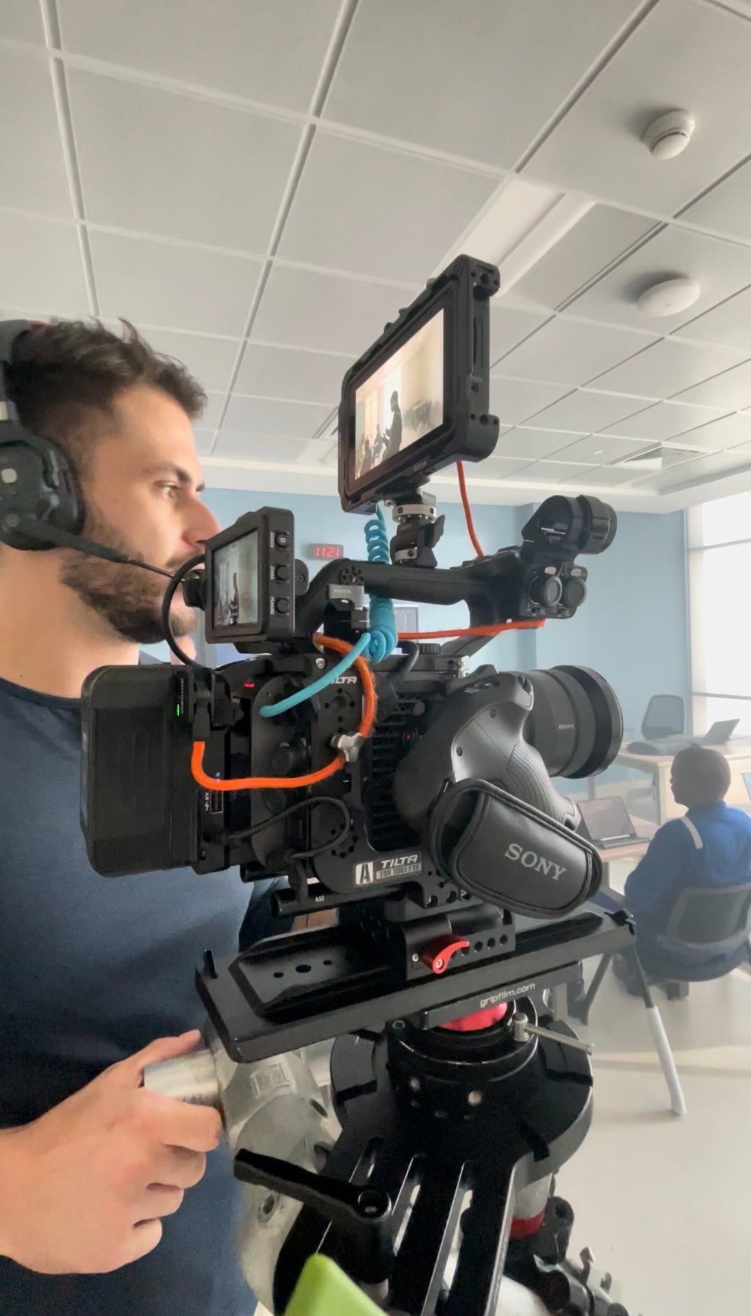Behind the scenes frame 2